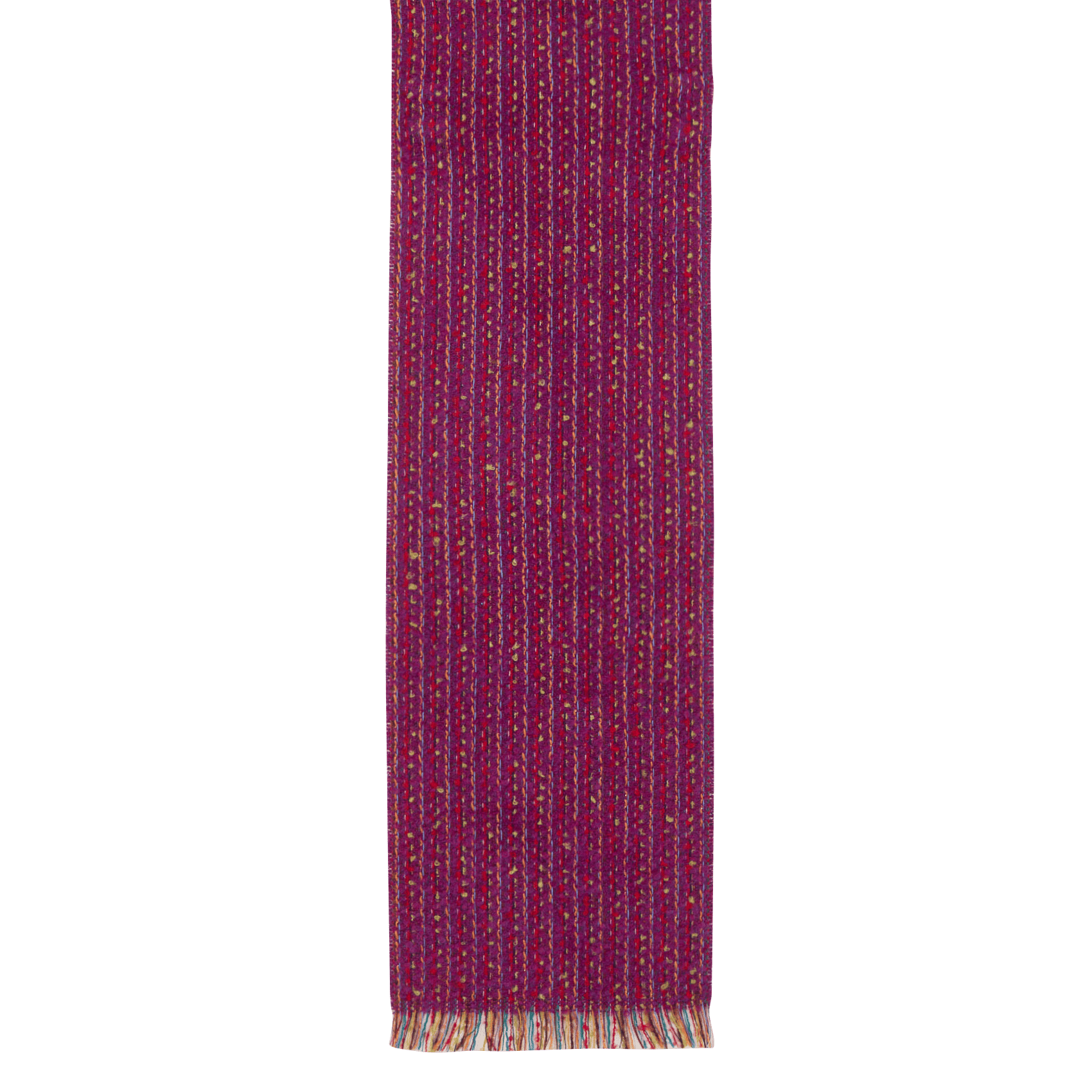 Gebreide sjaal LA FEE MARABOUTEE Violet
