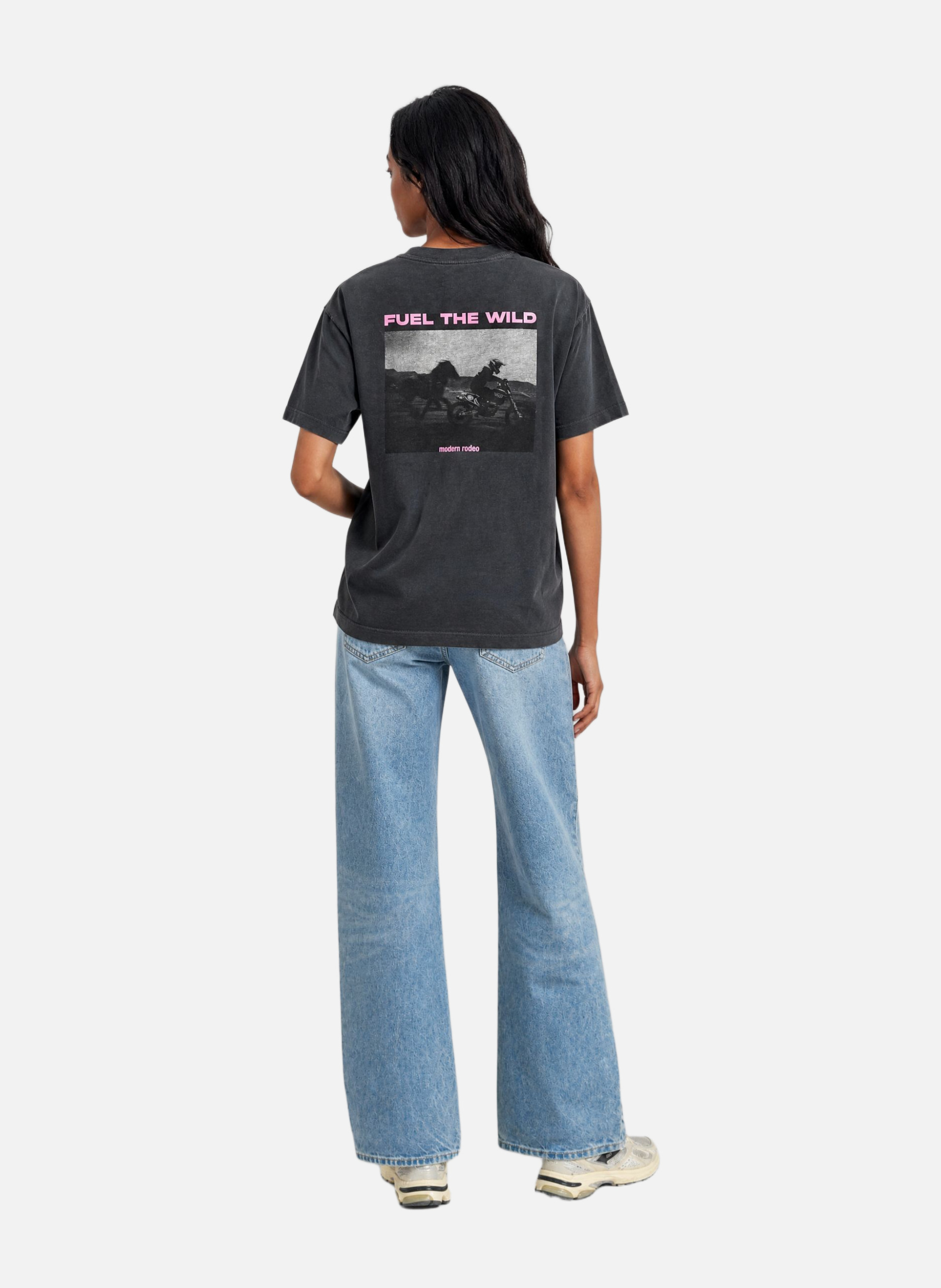 T-shirt with screen printing THE KOOPLES Black