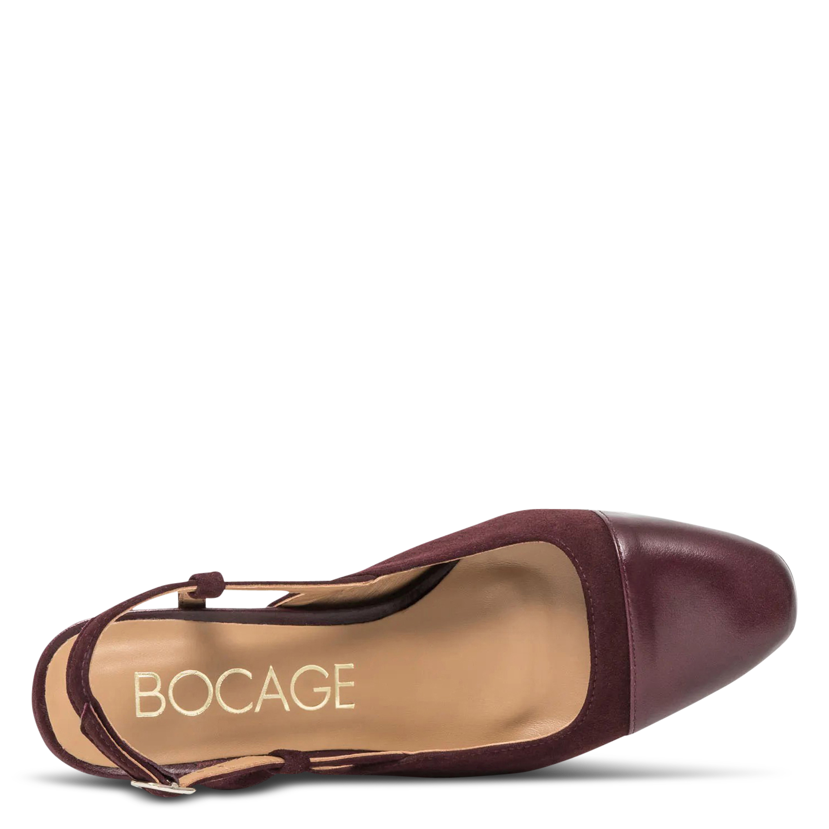 Offene Lackpumps | Violett BOCAGE Damen