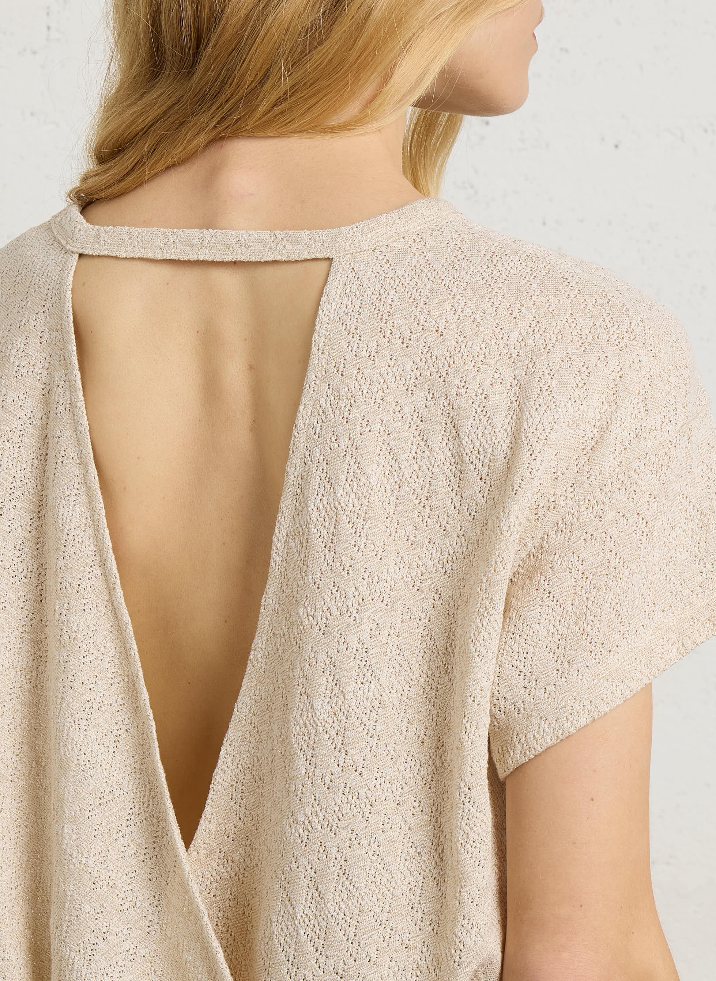 Short-sleeve top IKKS Golden