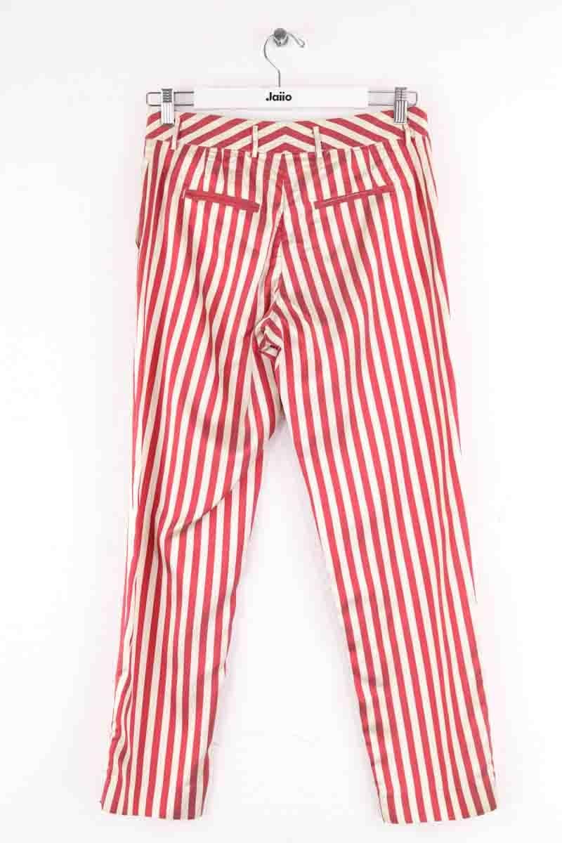Straight-leg pants CHLOE STORA - SECONDE MAIN Red