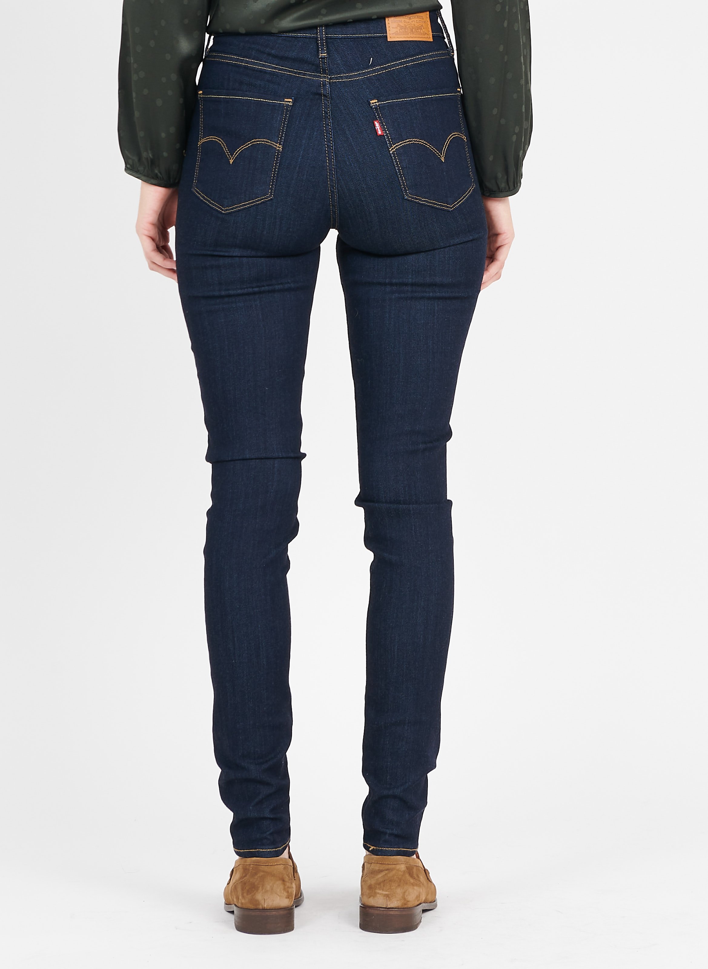 721 High Rise Skinny jeans LEVI&#039;S Raw denim