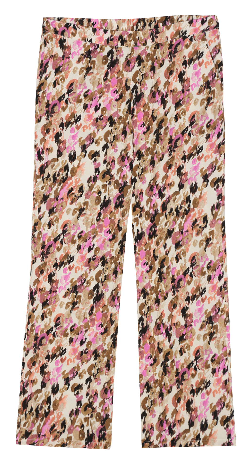 Pantalon fluide imprimé  VERO MODA CURVE Multicolore