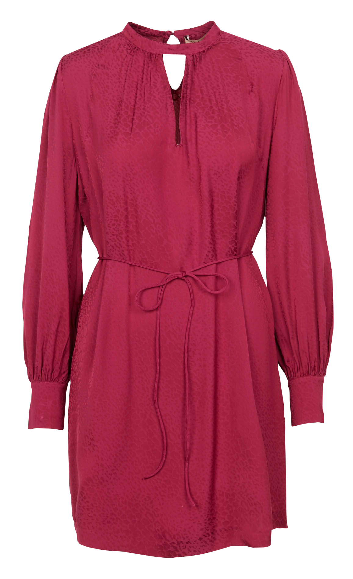 Straight round-neck dress TWINSET Pink