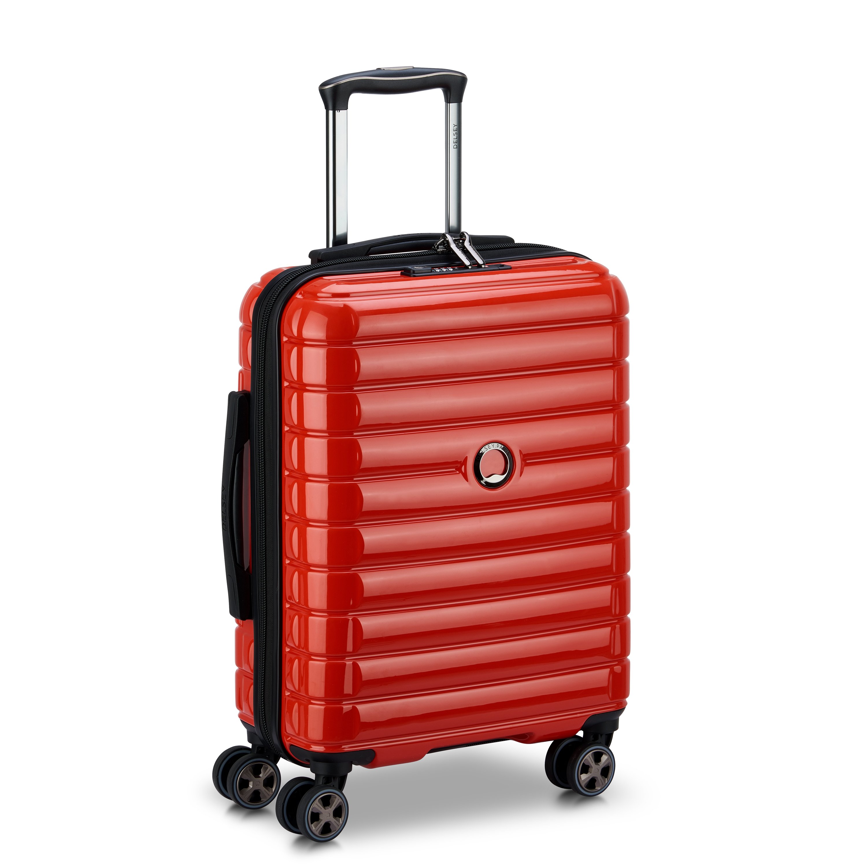 Rigid cabin suitcase DELSEY PARIS Red