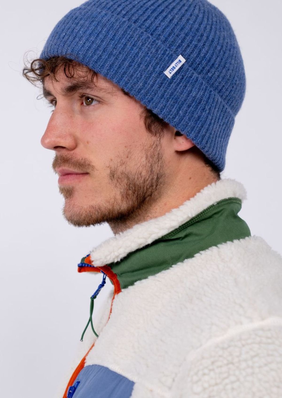 Lamb's wool beanie BILLYBELT Blue