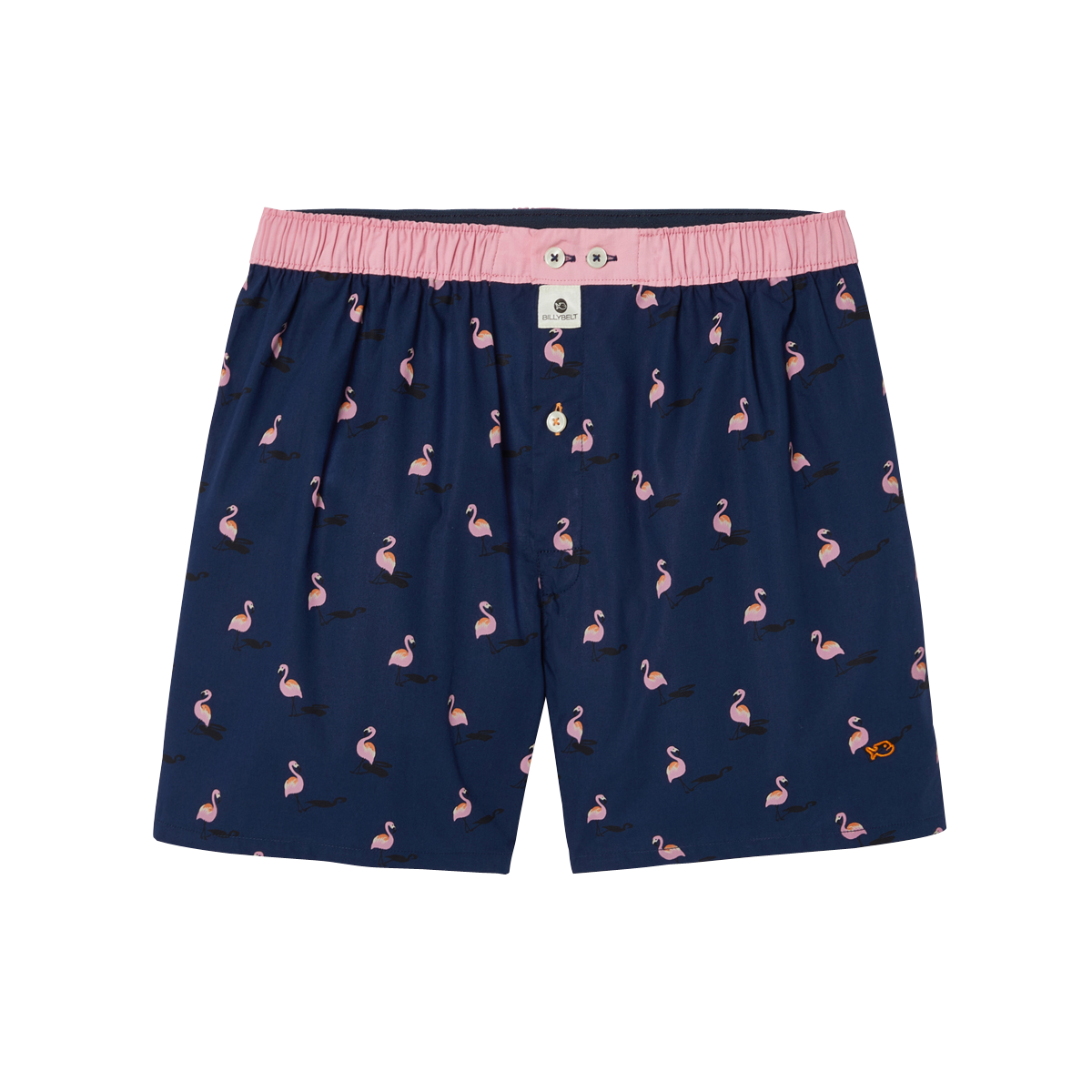 Organic cotton boxer shorts BILLYBELT Blue