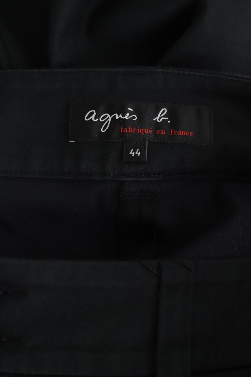 Cotton pants AGNES B. - Seconde Main Black