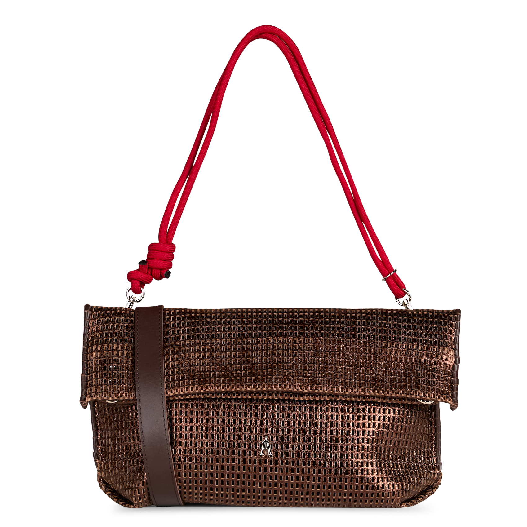 Sac bandoulière en cuir ajouré CRAIE STUDIO