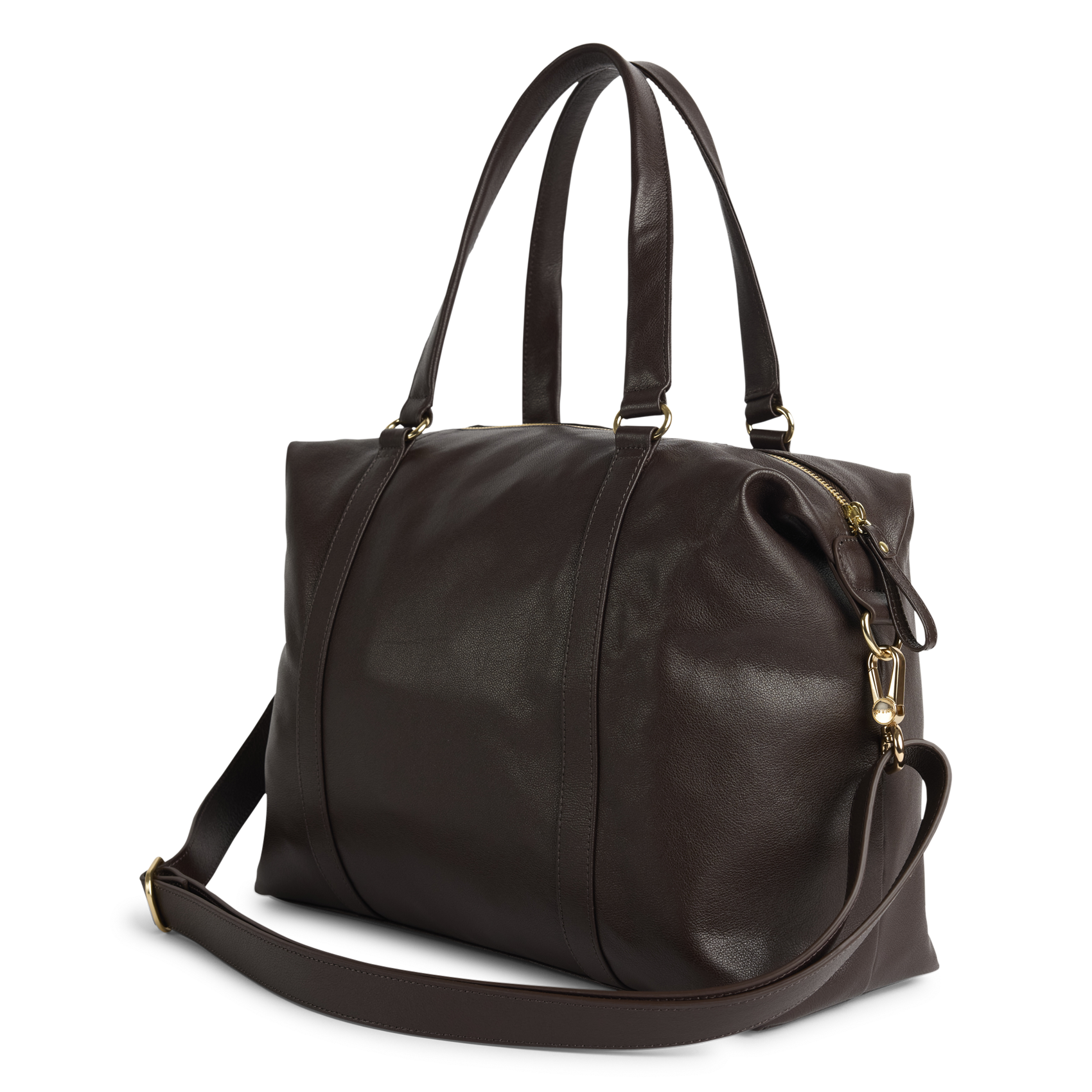 Sac porté épaule en cuir NAT & NIN Marron