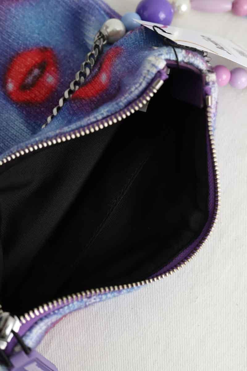 Mini sac en coton MARC JACOBS - Seconde Main Bleu