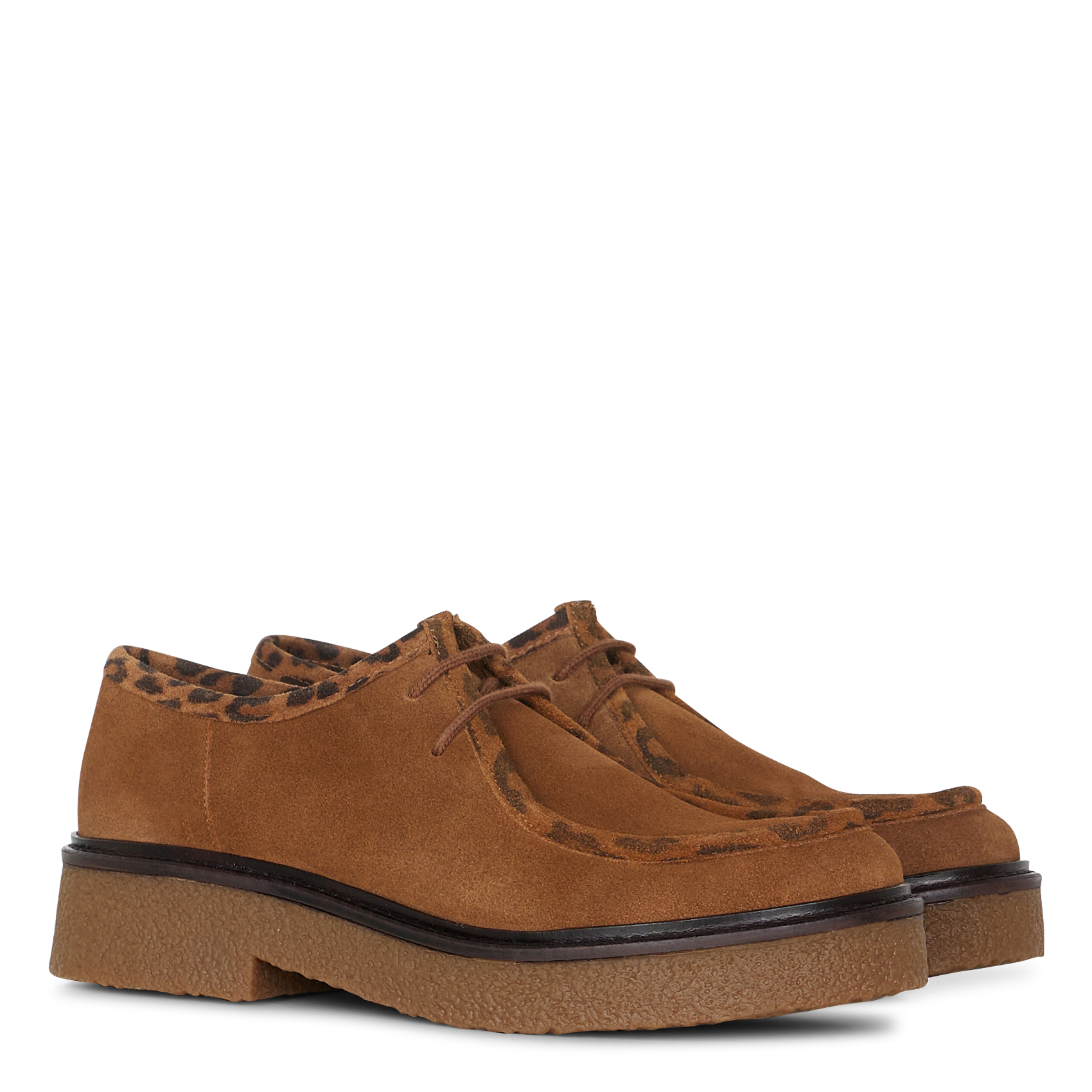 Derby's van leer MAISON TOUFET Veelkleurig