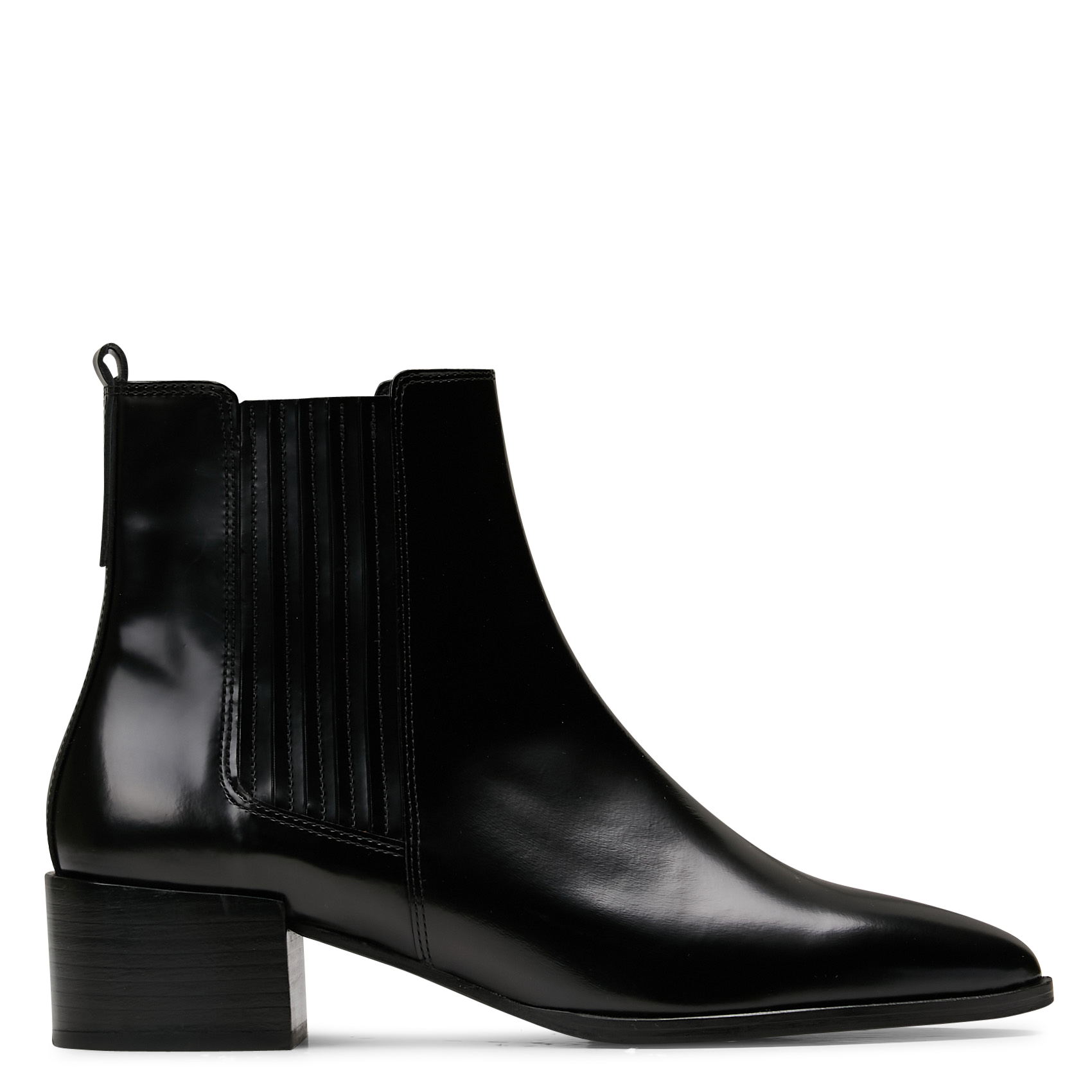 Bottines en cuir RIVECOUR Noir