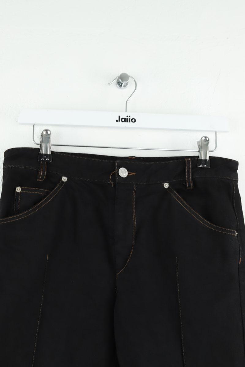 Cotton straight jeans ISABEL MARANT - Seconde Main Black