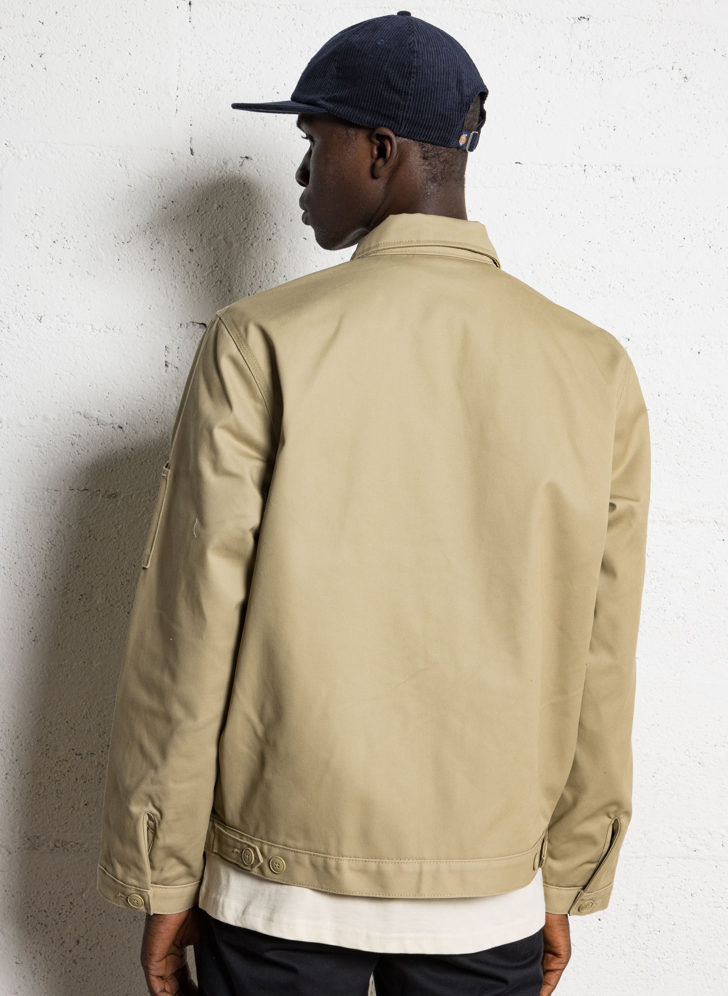 Jack met klassieke kraag DICKIES Beige