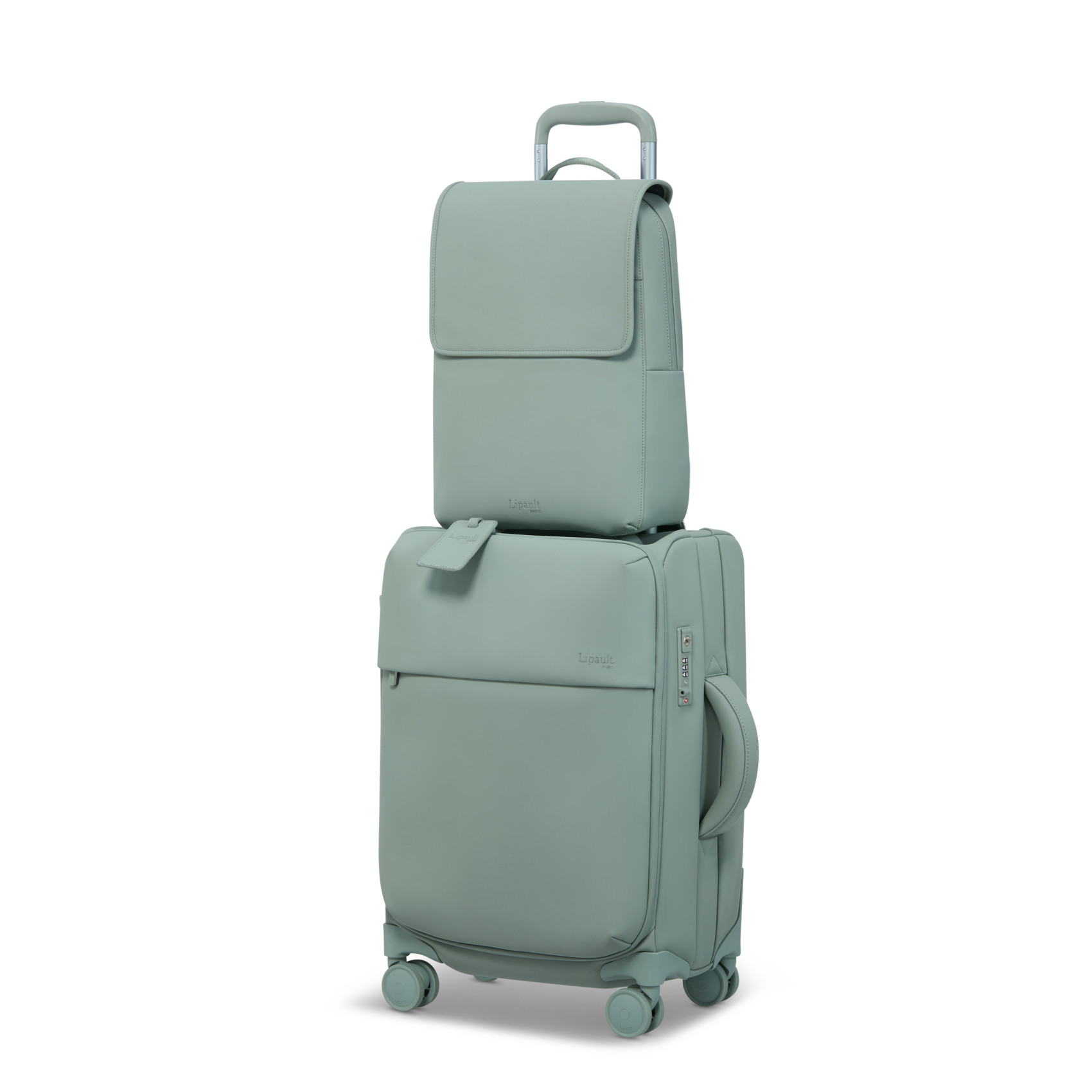 Lost in Berlin Backpack Size S Square LIPAULT Green