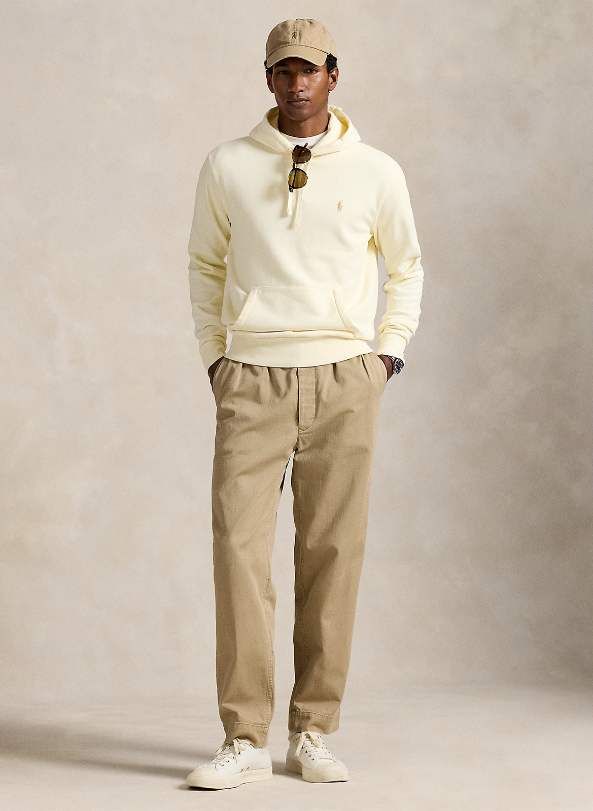 Cotton hoodie POLO RALPH LAUREN Beige