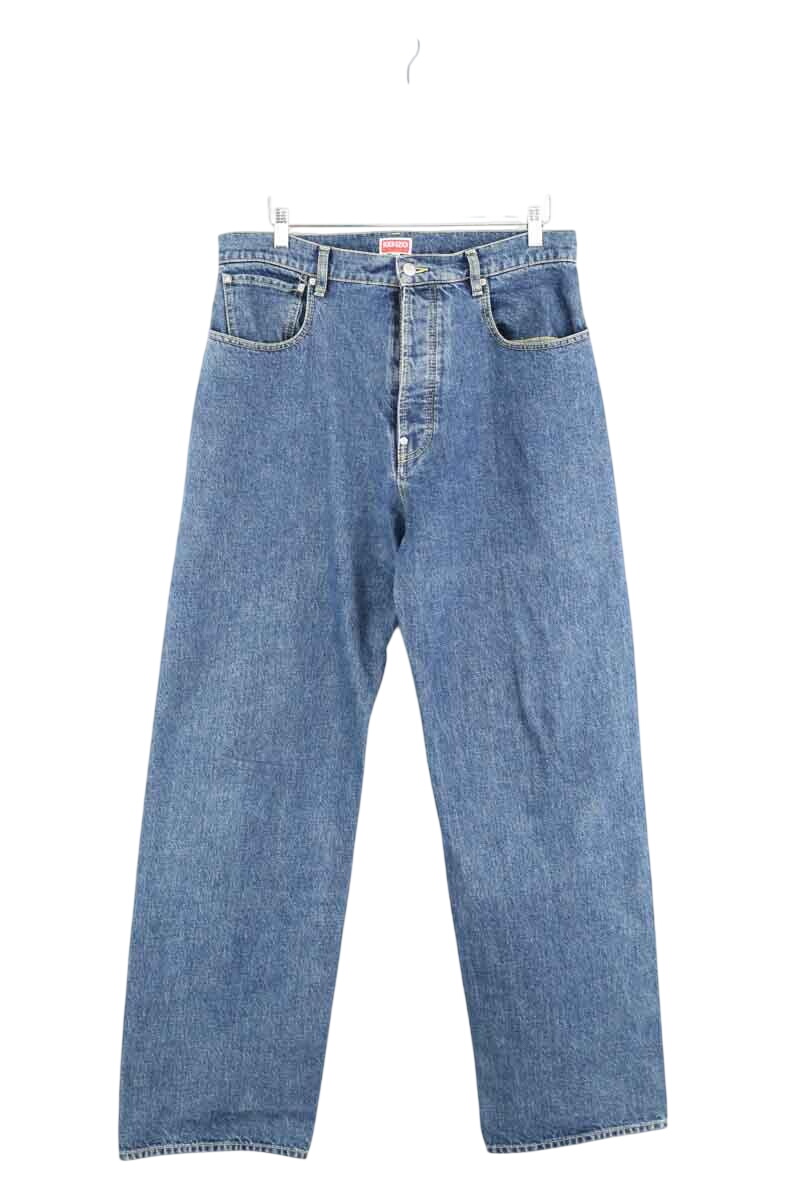 - Straight-leg jeans
- 5 pockets
- Straight cut
- Faded effect KENZO - SECONDE MAIN Blue