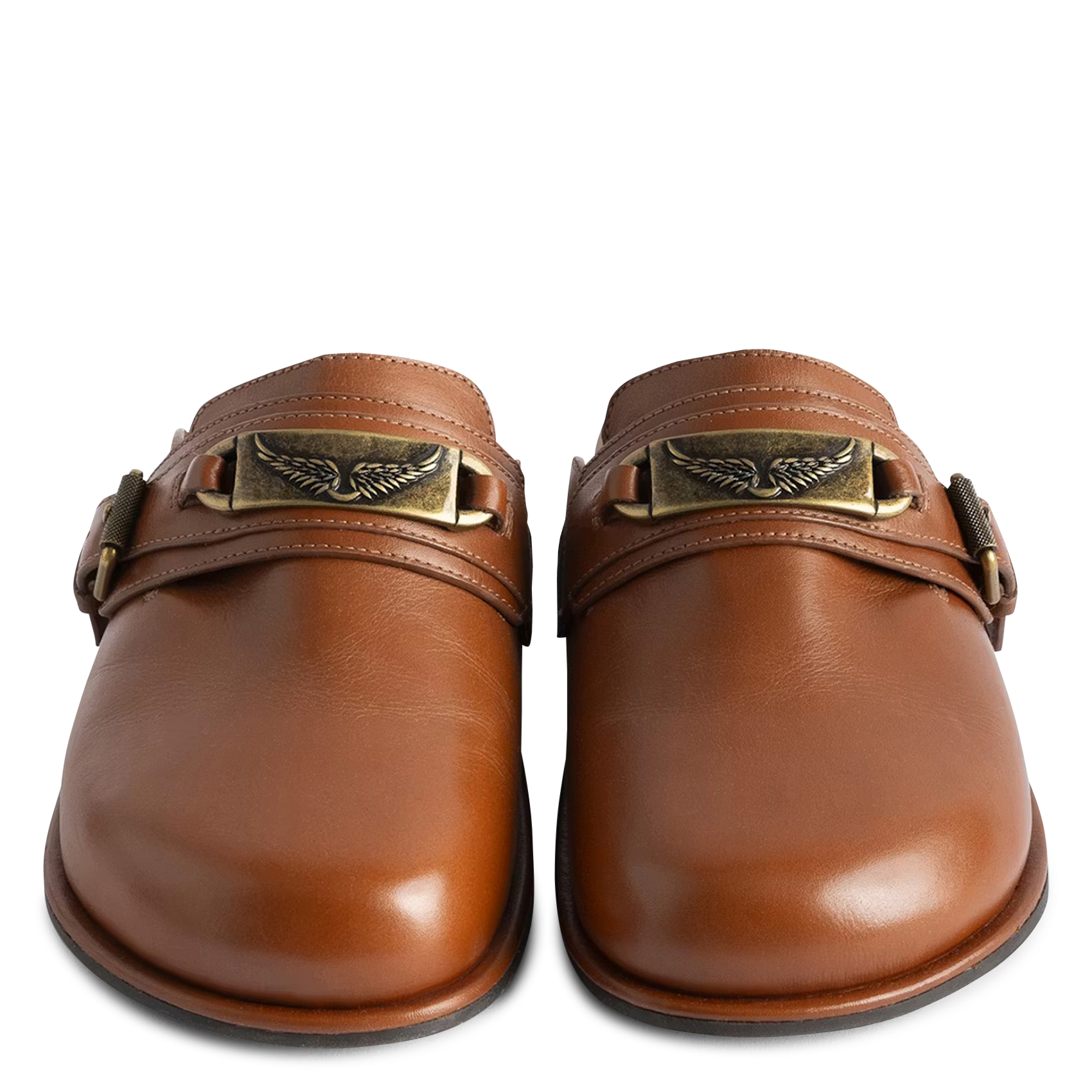 Leren instappers ZADIG&VOLTAIRE Bruin