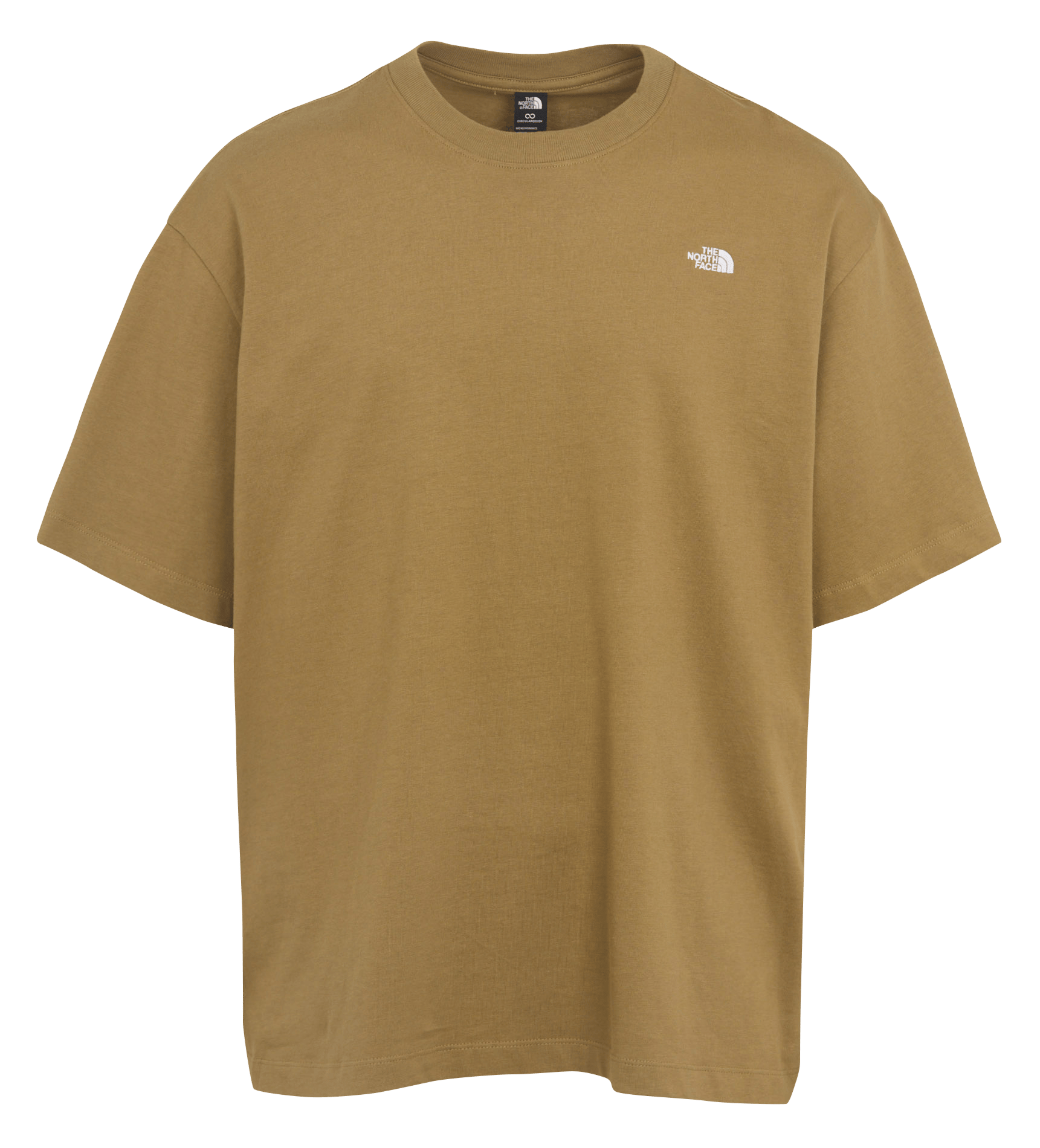 Oversize-Baumwoll-T-Shirt THE NORTH FACE Braun