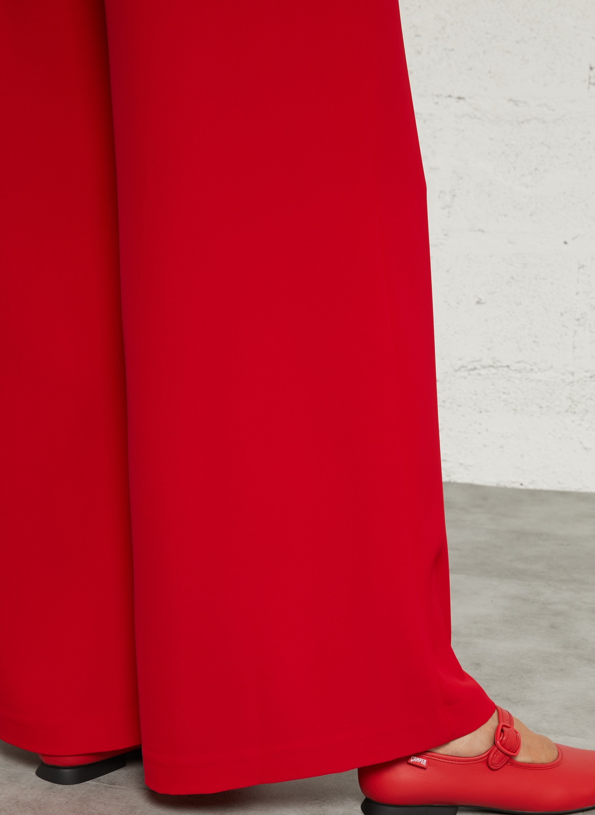 Wide trousers IMPERIAL Red