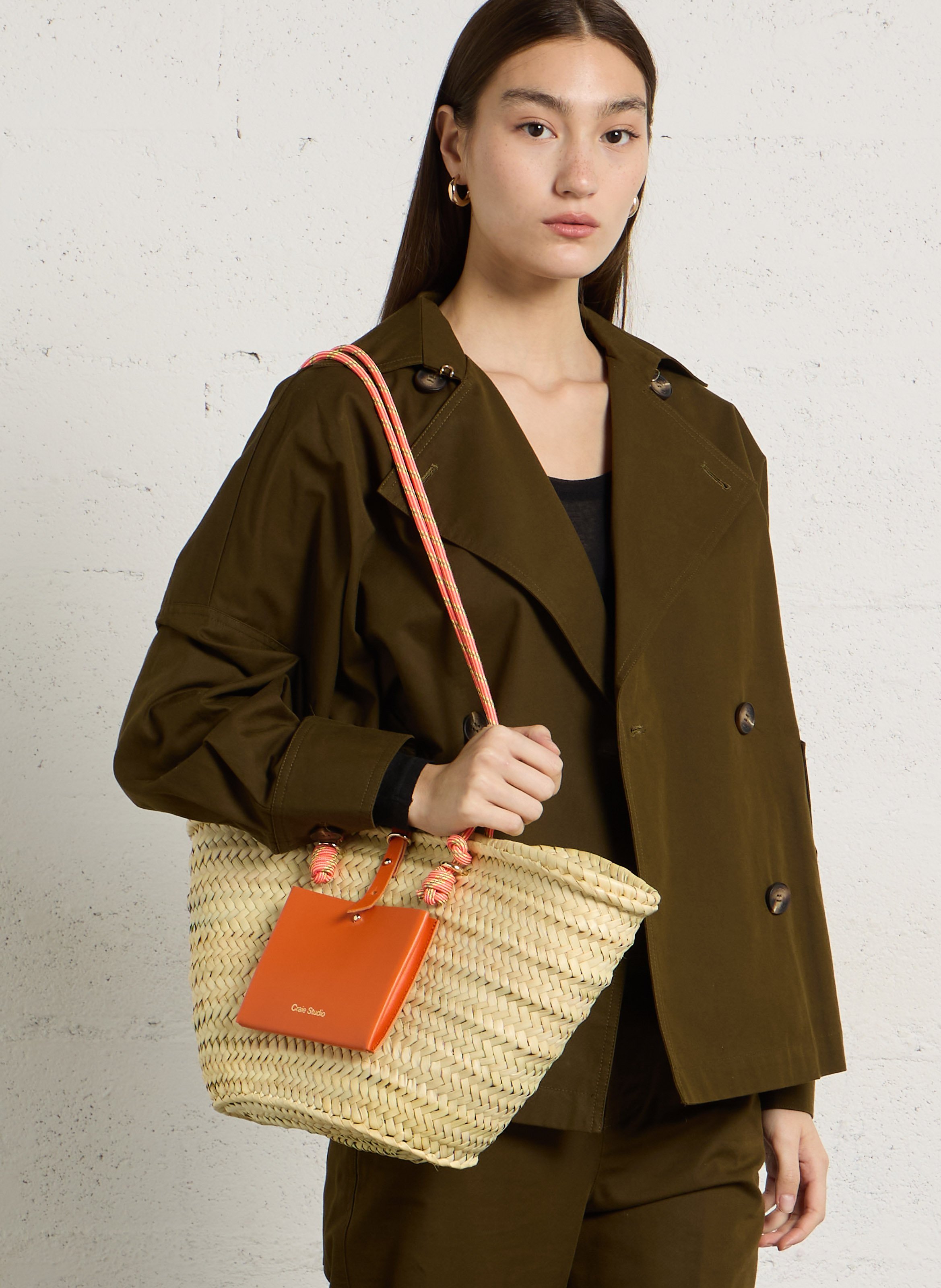 Panier tressé en doum  CRAIE STUDIO