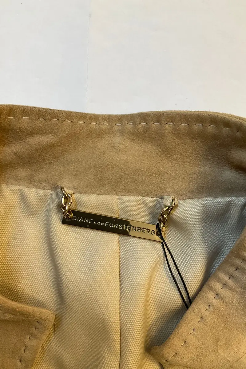 Jacket DIANE VON FURSTENBERG - Seconde Main Beige