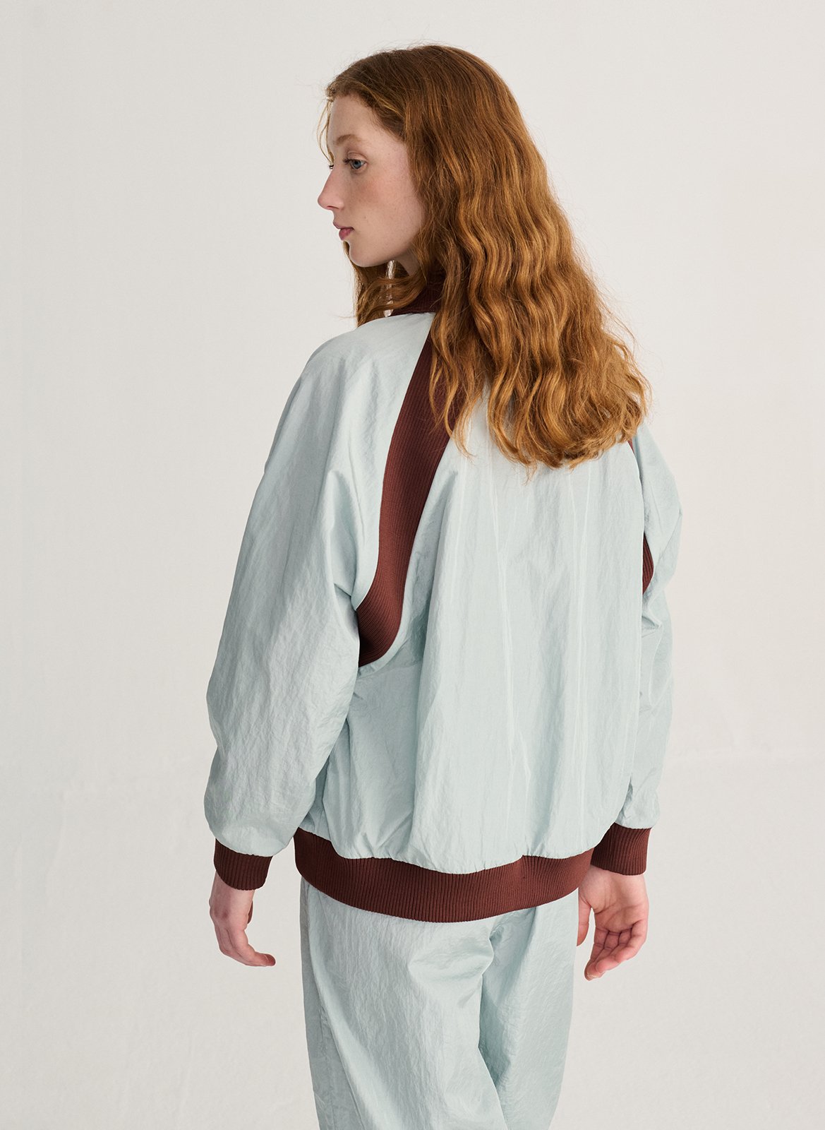 Sweat ample à bandes contrastantes BOBO CHOSES Bleu
