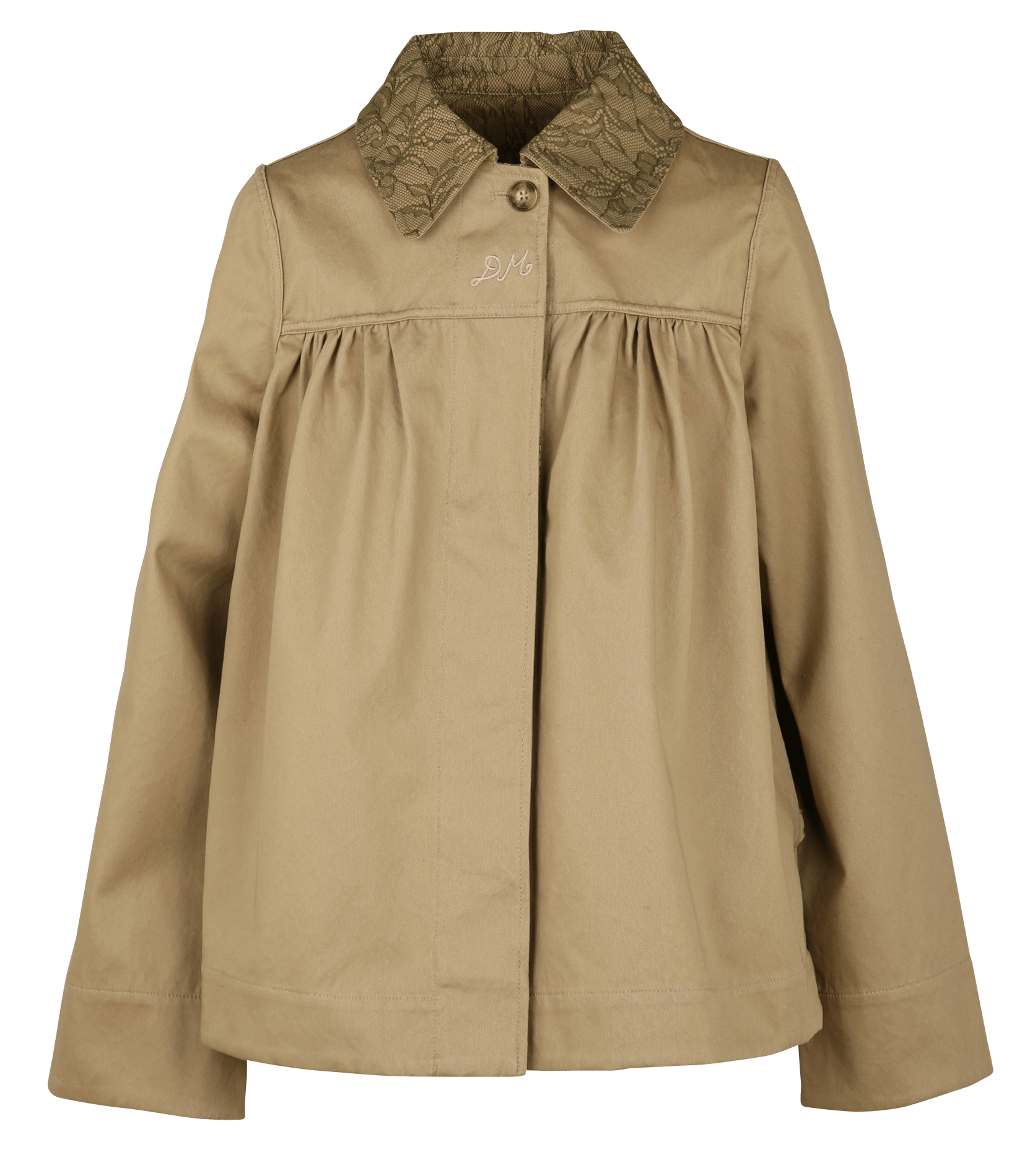 Veste ample en coton bio DAMSON MADDER Beige