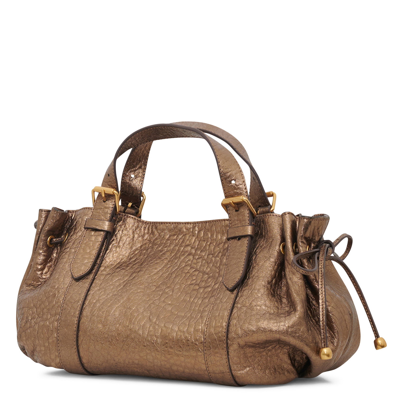 Lederhandtasche GERARD DAREL Golden