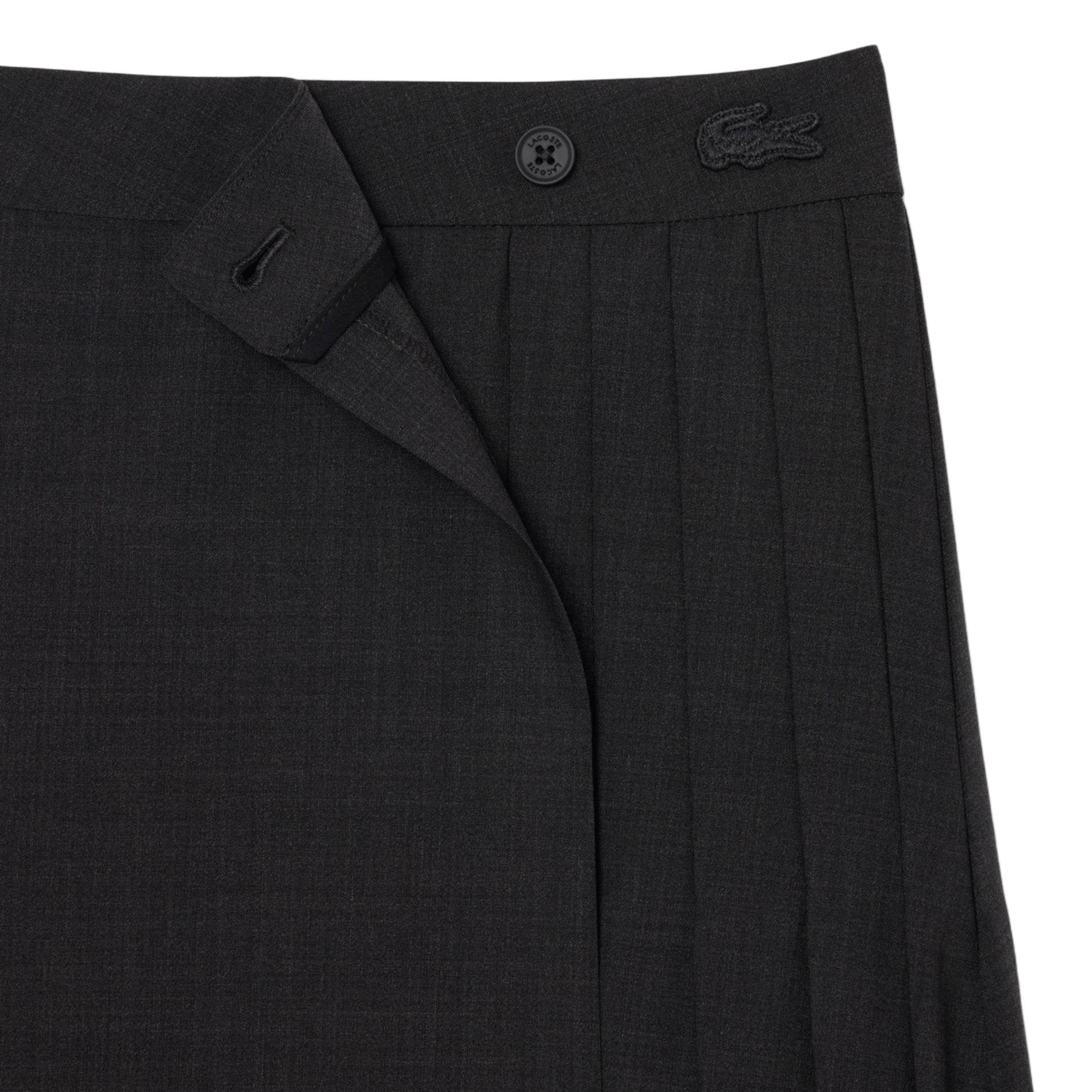 Langer Wickelrock LACOSTE Braun