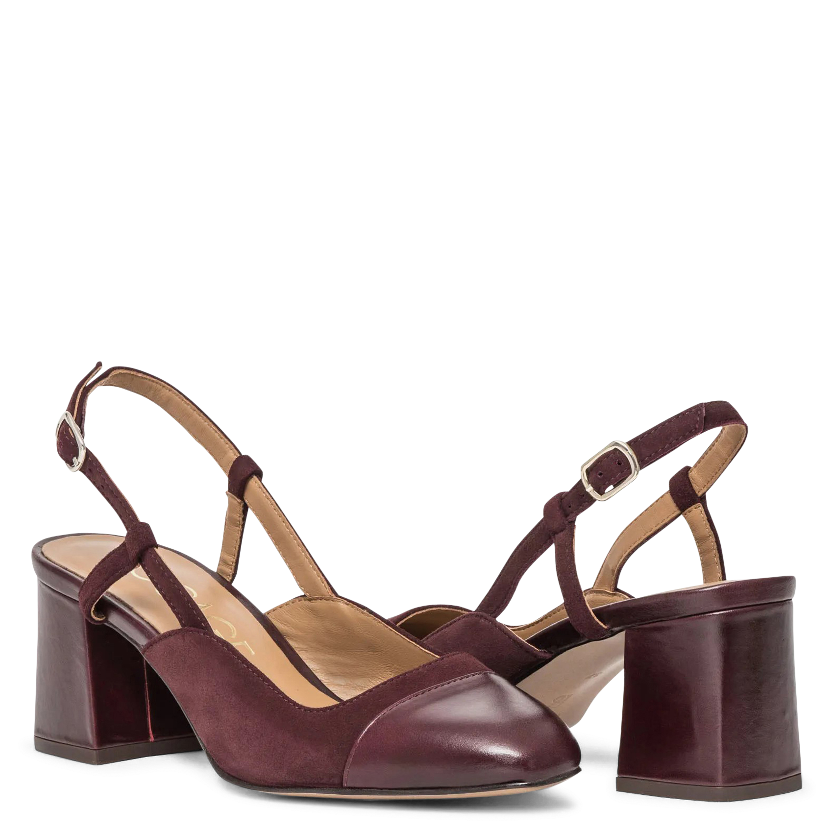 Offene Lackpumps | Violett BOCAGE Damen