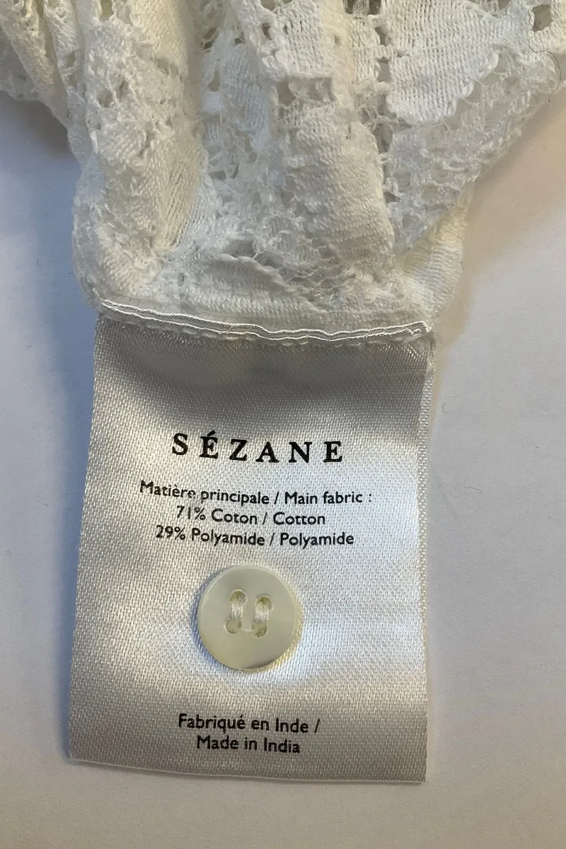 Shirt SEZANE - Seconde main White