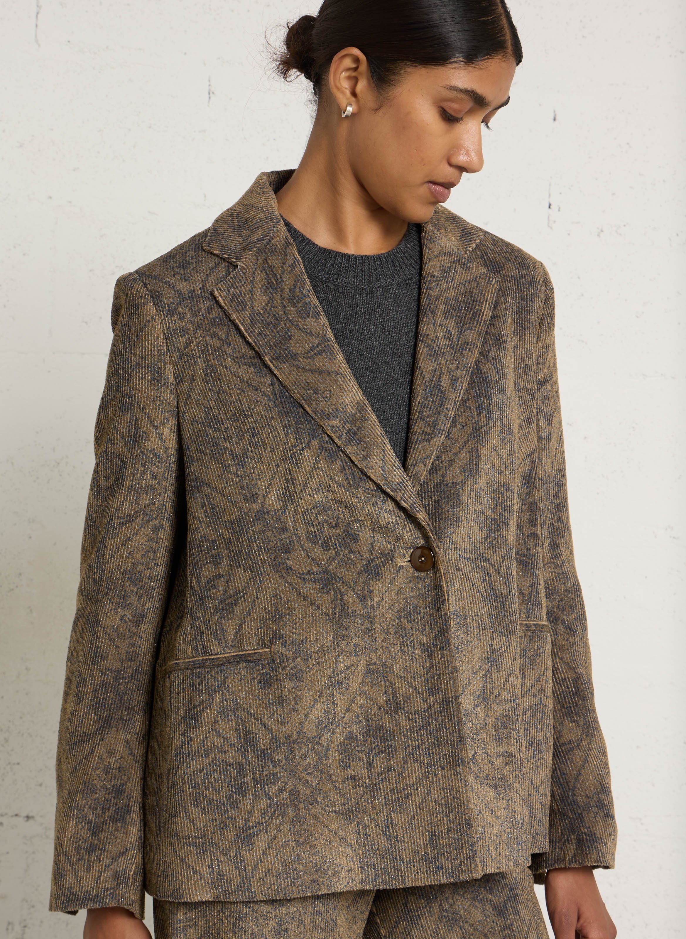Cordblazer MOMONI Blau