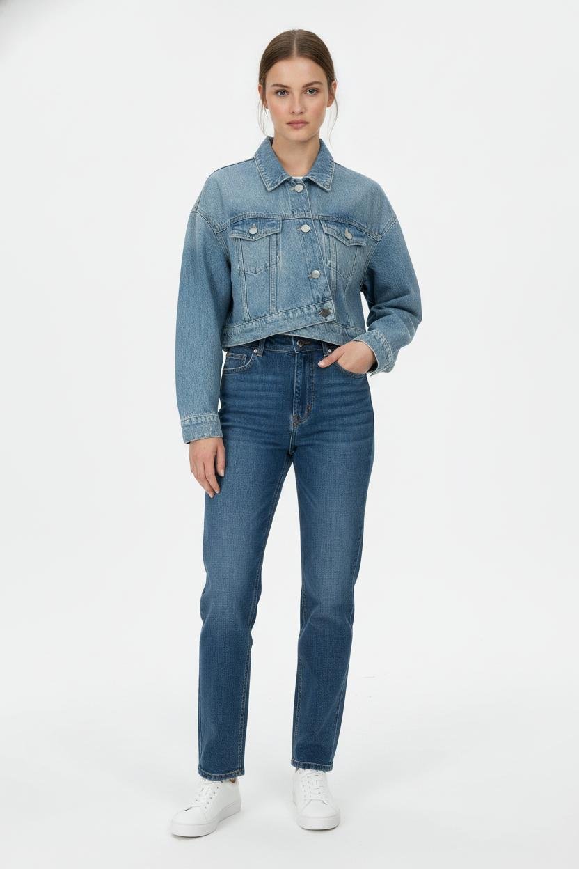 Veste ALLSAINTS - Seconde main Bleu