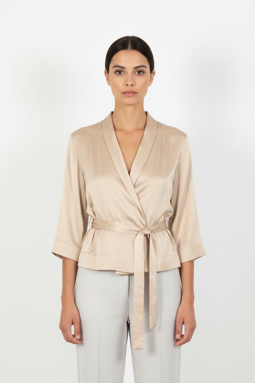 Cardigan MAJESTIC FILATURES - SECONDE MAIN Grey