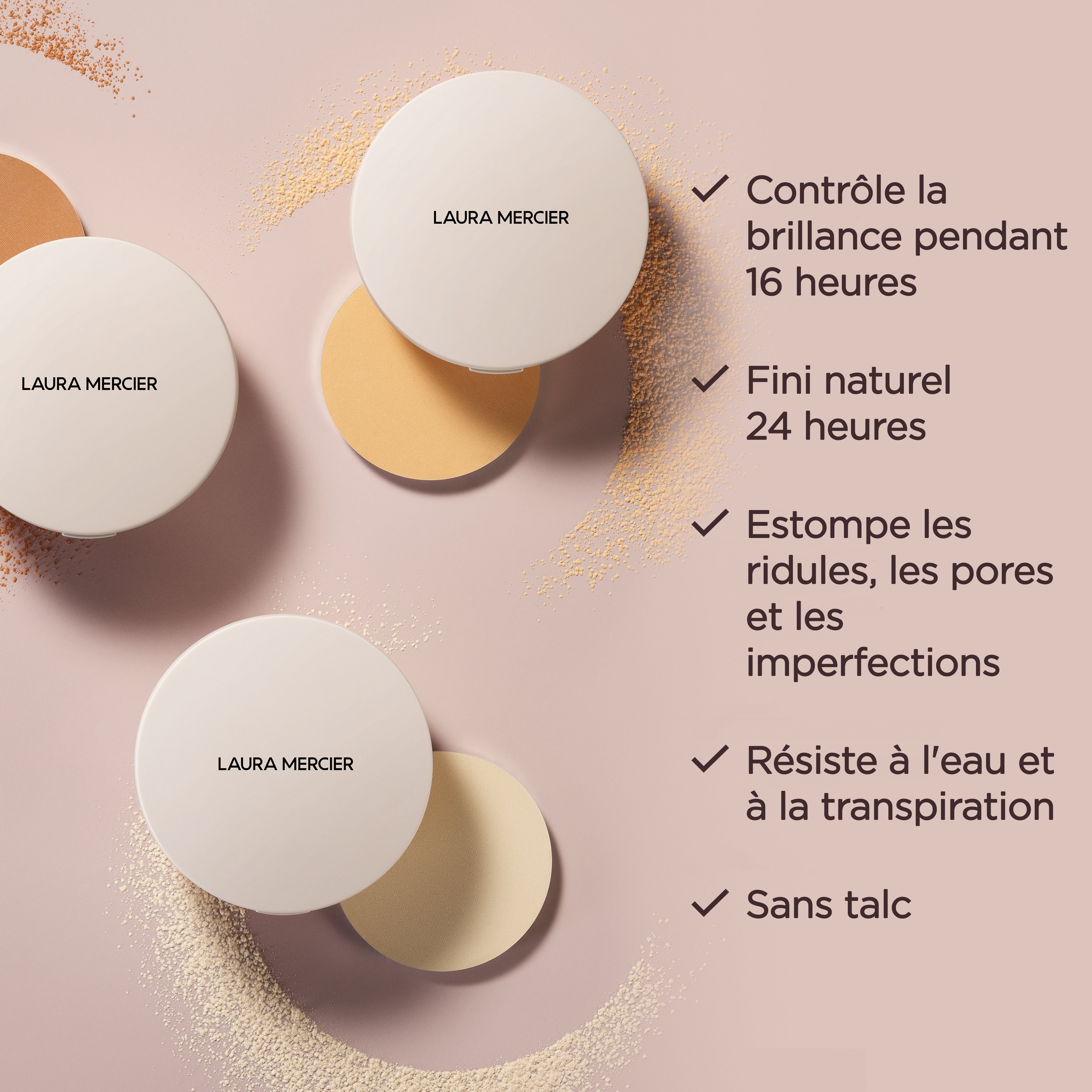 TRANSLUCENT PRESSED SETTING POWDER ULTRA BLUR LAURA MERCIER Translucent