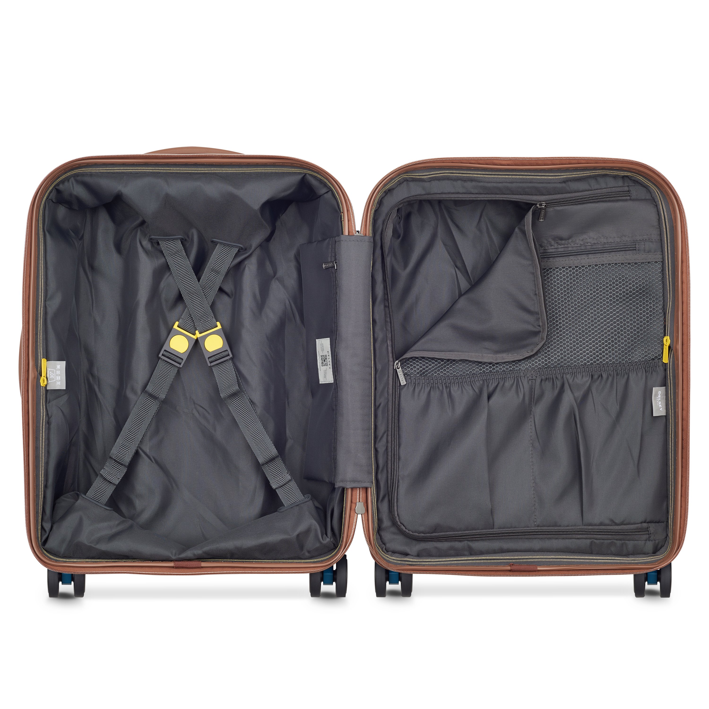 Valise cabine rigide DELSEY PARIS Bleu