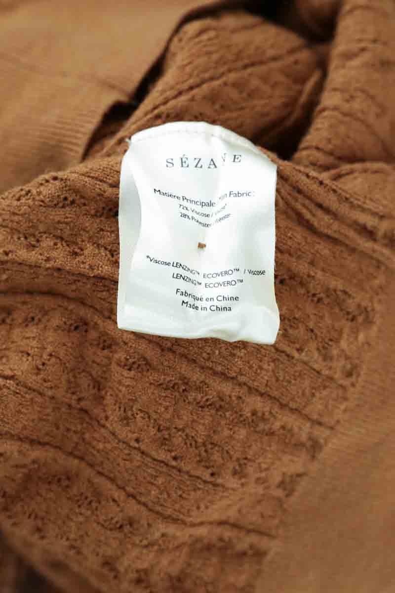 Cardigan SEZANE - Seconde main Brown