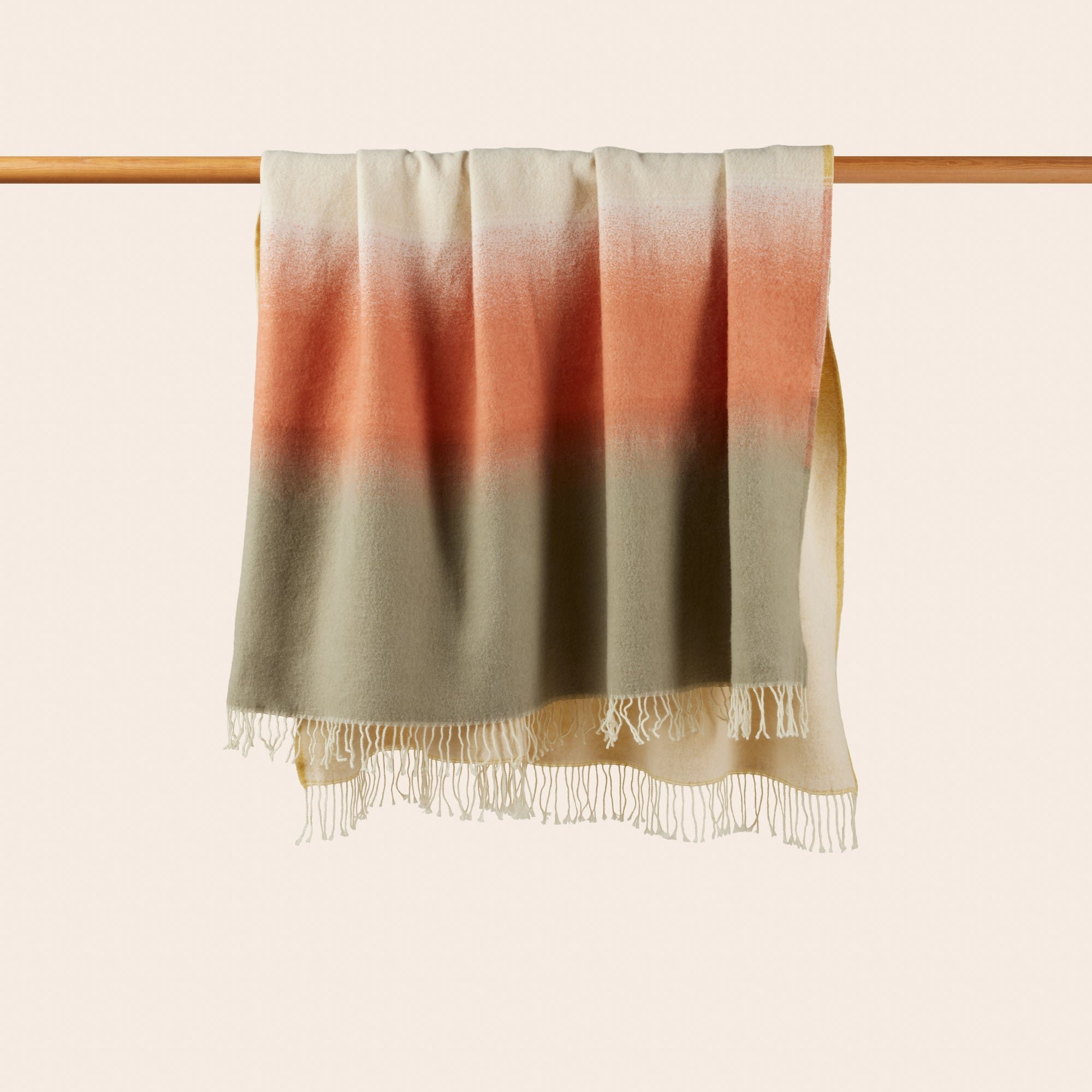 Plaid pure laine MADURA Multicolore