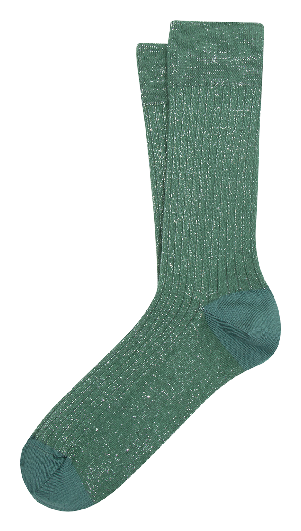 Chaussettes hautes pailletées  ANT45 Vert