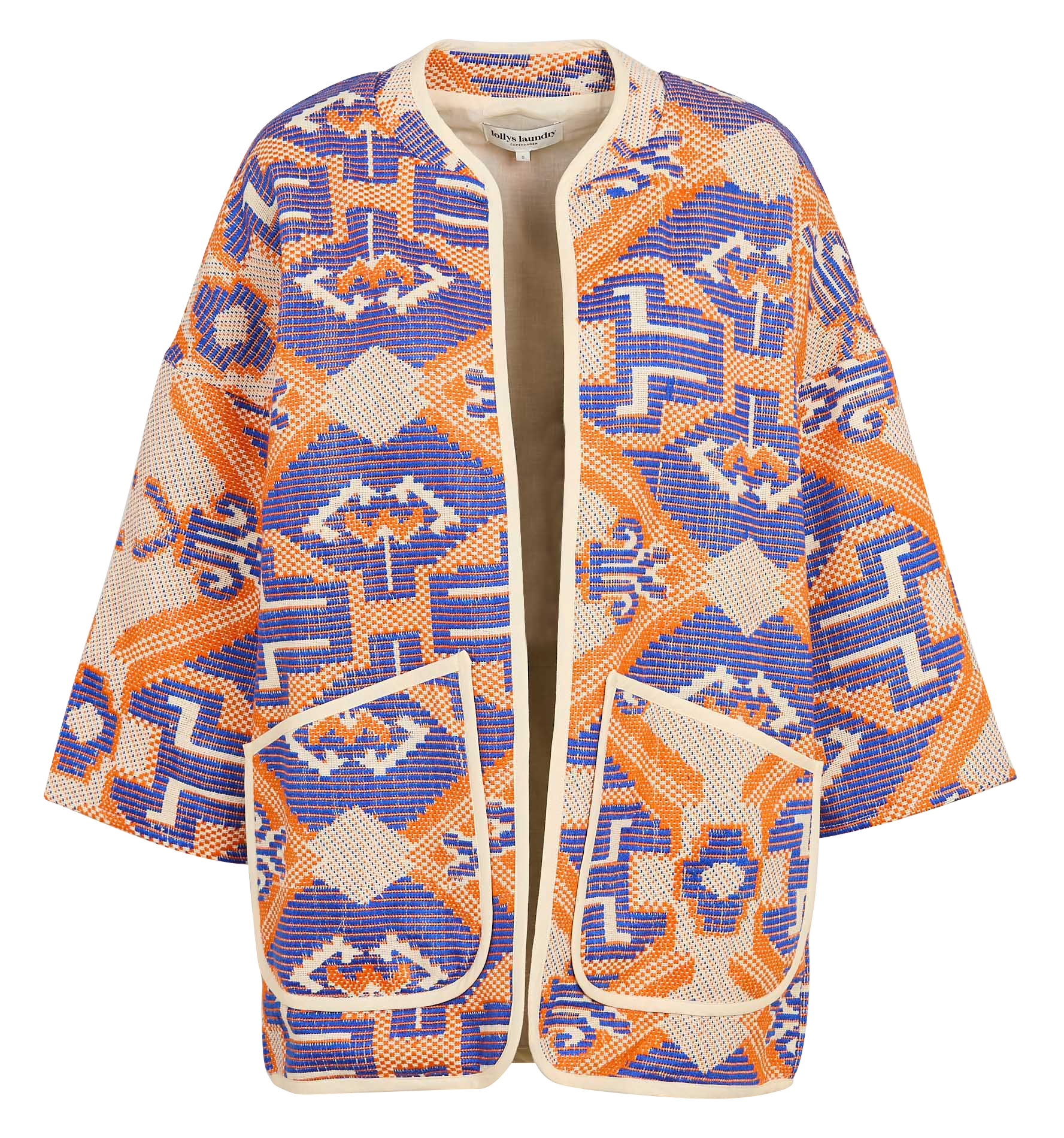 Veste oversize tissée LOLLYS LAUNDRY Orange