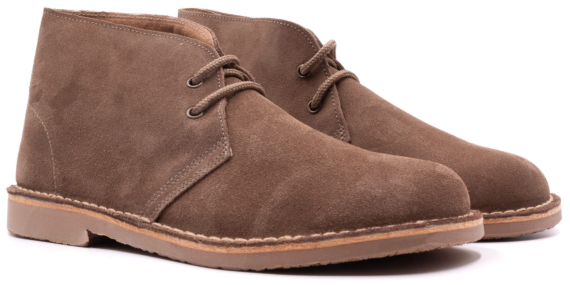 Desert boots en daim Boni & Sidonie Gris
