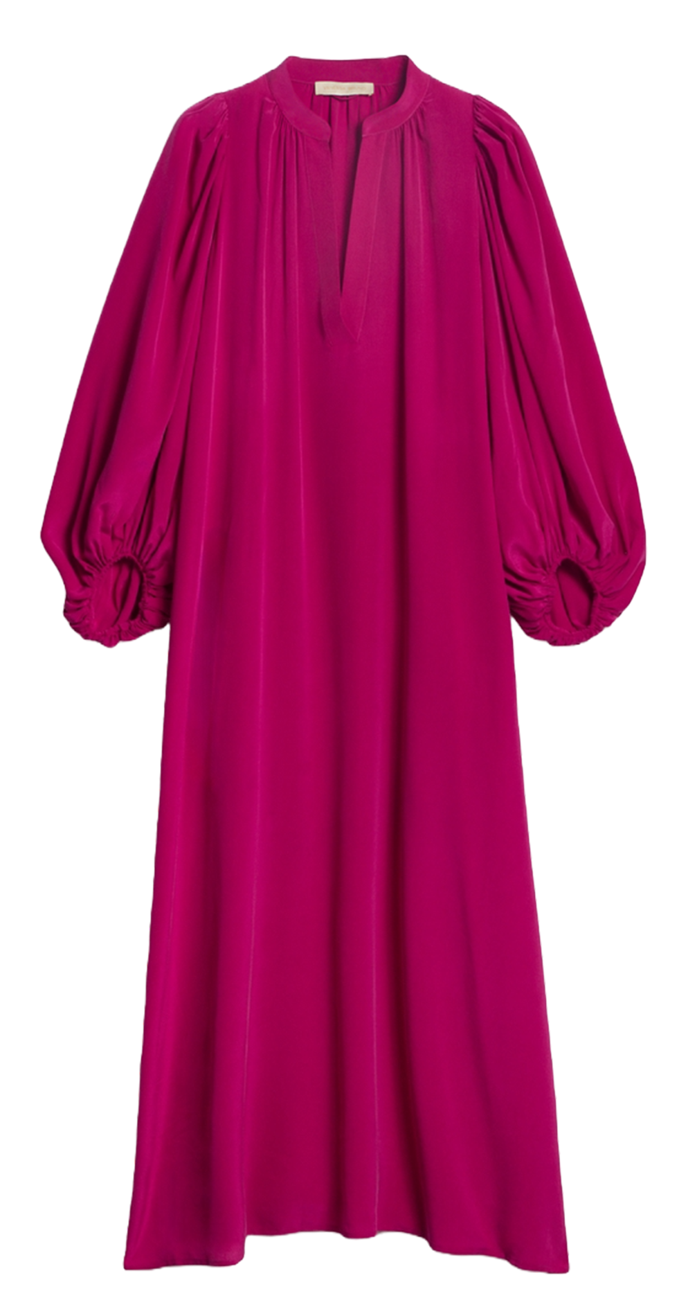 Robe longue ample en soie VANESSA BRUNO Rose