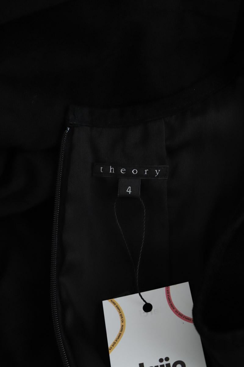 Suede dress THEORY - Seconde Main Black