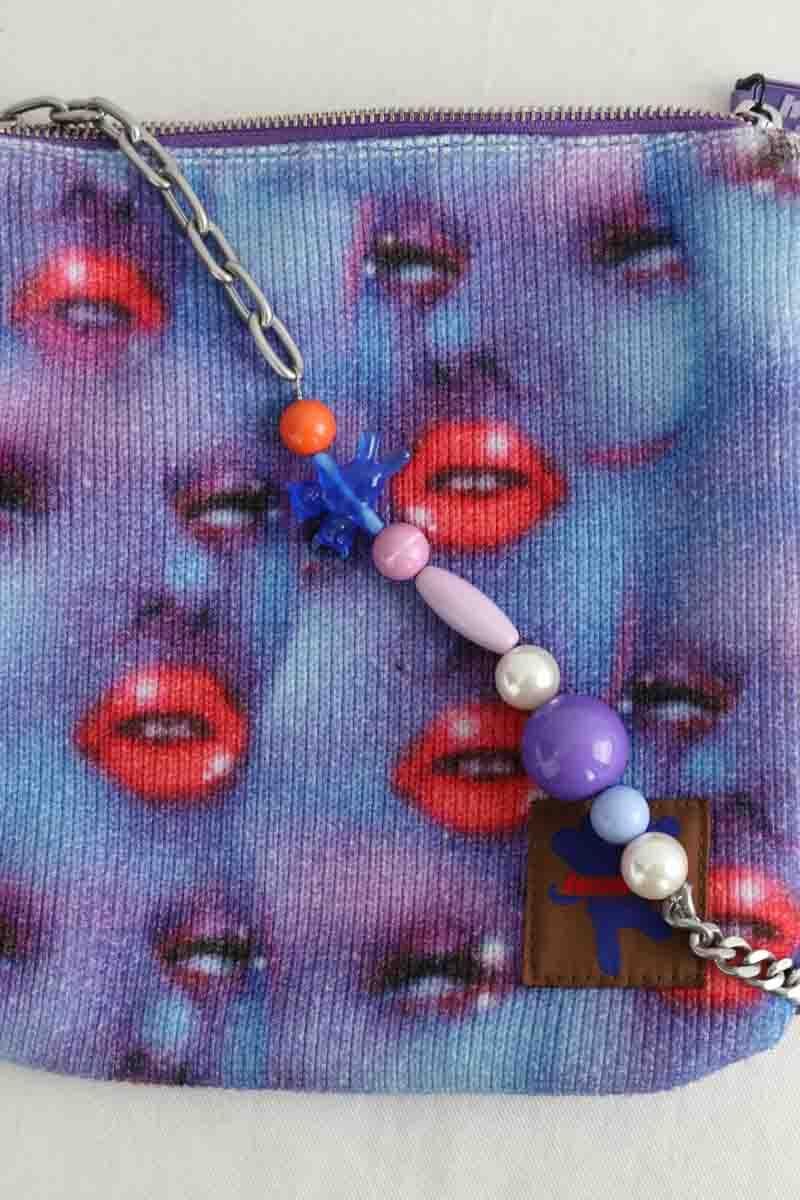 Mini sac en coton MARC JACOBS - Seconde Main Bleu