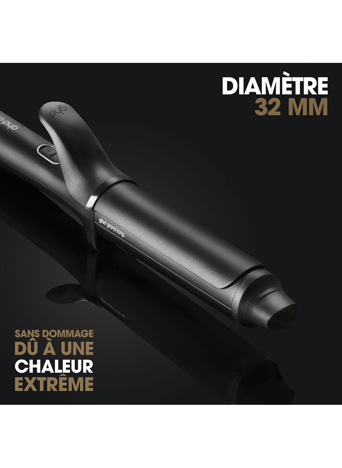 BOUCLEUR GHD CHRONOS CURVE GRAND TONG GHD Noir