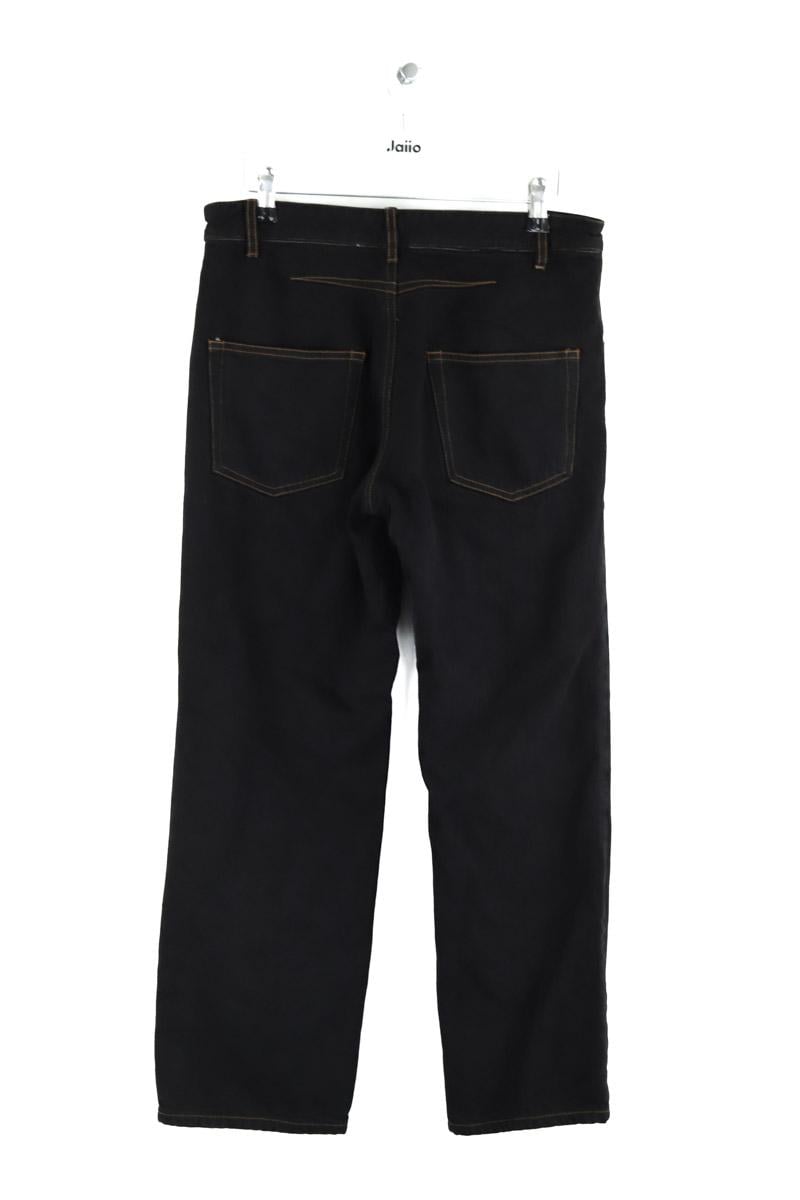 Cotton straight jeans ISABEL MARANT - Seconde Main Black