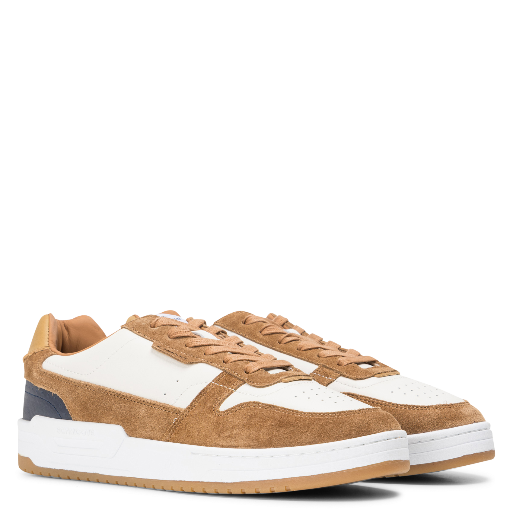 Baskets basses en cuir SCHMOOVE Multicolore