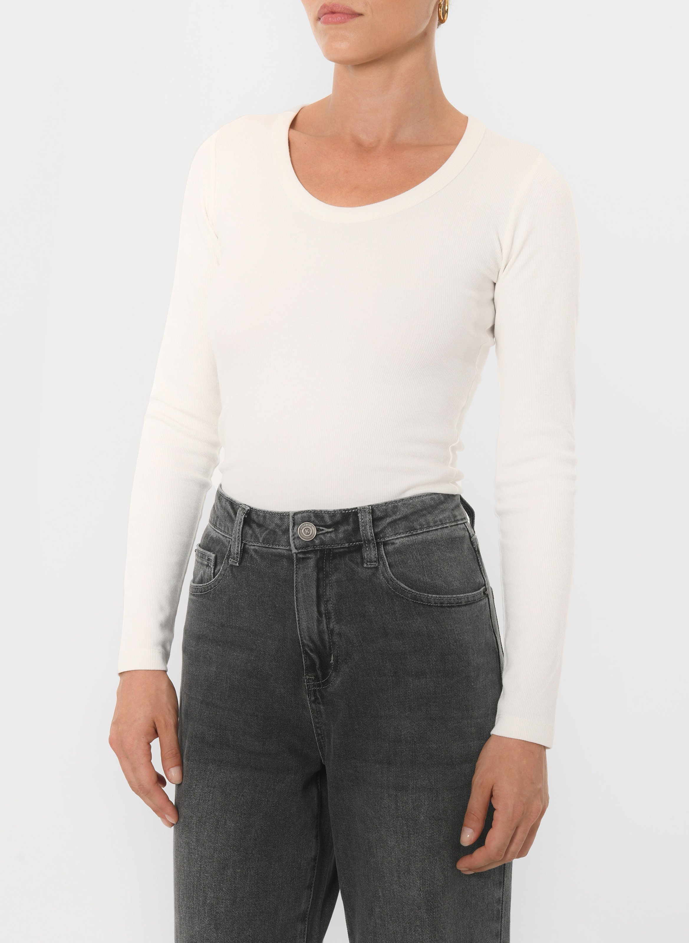 Tee-shirt droit  KOOKAI Blanc